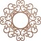 Ekena Millwork Reims Wood Fretwork Pierced Ceiling Medallion, Wood (Paint Grade), 16"OD x 6 1/8"ID x 3/8"T CMWP16X16X0375REMF - alternate 1